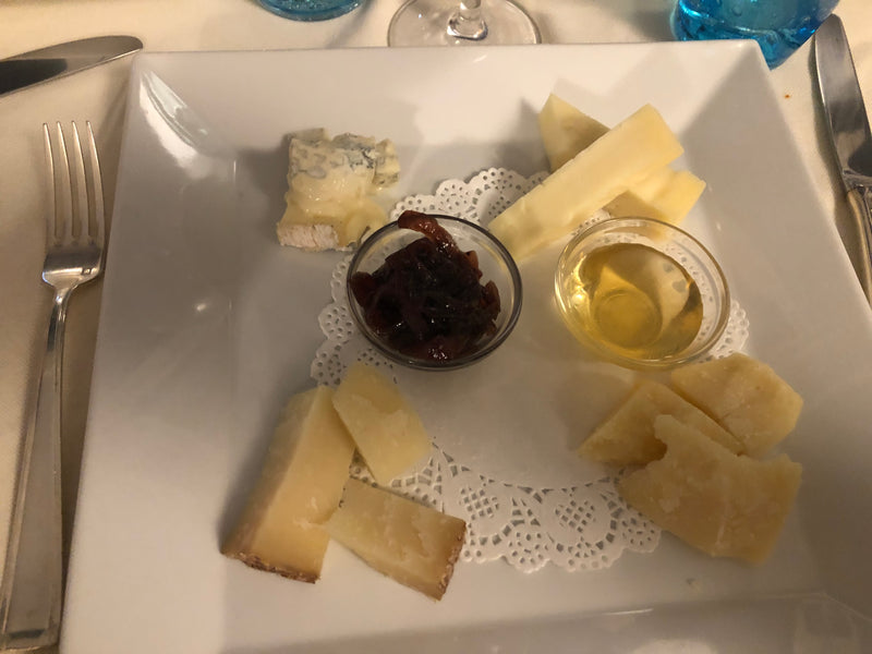 Cheese Plate with Fruit Jam; A Simple Dish of Complex Flavors