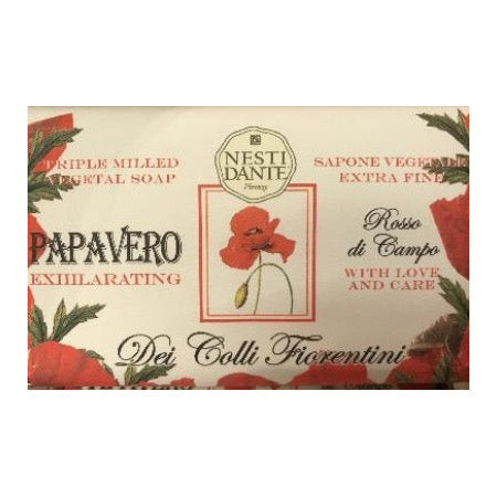 Nesti Dante Bar Soap - Poppy, 250g