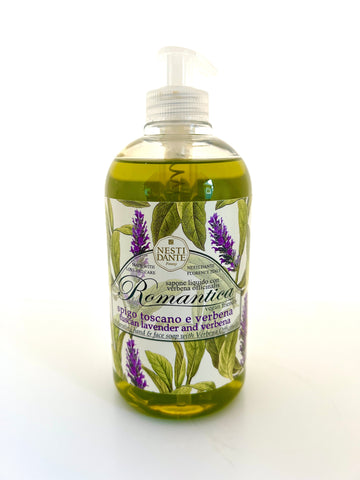 Nesti Dante Liquid Soap - Tuscan Lavender & Verbena, 500ml