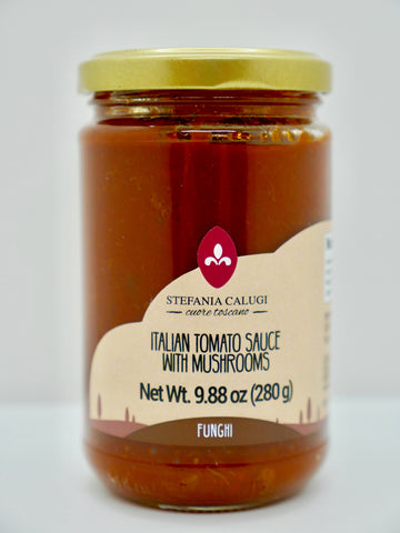 Stefania Calugi Tomato Sauce with Porcini Mushrooms, 280g