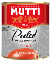Mutti Pelati Whole Peeled Tomatoes, 800g/28oz.