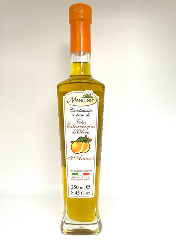 Mancino Extra Virgin Olive Oil with Orange Citrus, 250ml