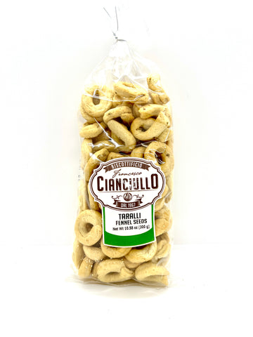 Cianciullo Fennel Seed Taralli, 300g