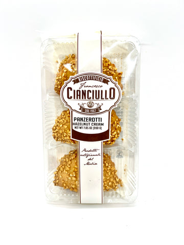 Cianciullo Hazelnut Cream Panzerotti, 200g