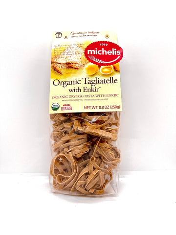 Michelis Organic Tagliatelle Egg Pasta with Enkir, 250g