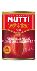 Mutti Whole Peeled San Marzano Tomatoes, 400g/14oz.