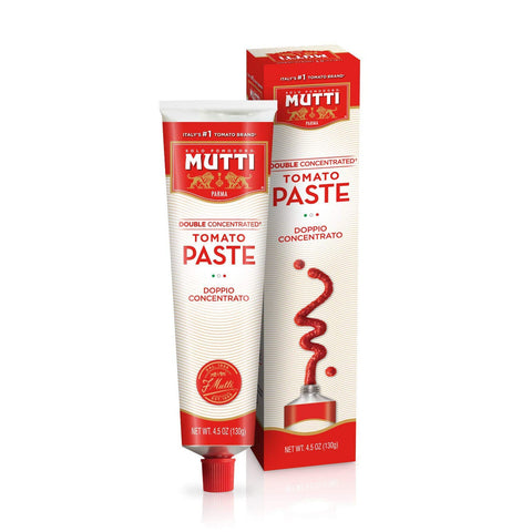 Mutti Double Concentrated Tomato Paste, 130g/4.5oz.