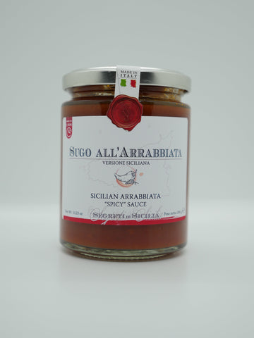 Frantoi Cutrera Sicilian Arrabbiata Spicy Sauce, 290g