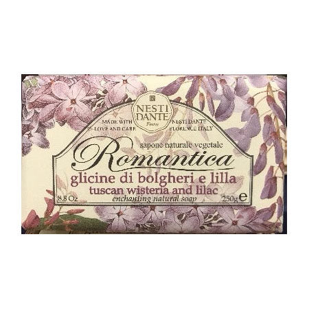 Nesti Dante Romantica Tuscan Wisteria & Lilac Soap 250g Nesti Dante Romantica Tuscan Wisteria & Lilac Soap 250g