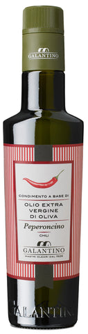 Galantino Monet Medium Fruity Extra Virgin Olive Oil with Chili Pepper, 250ml