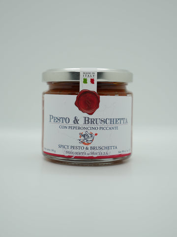Frantoi Cutrera Spicy Pesto & Bruschetta, 190g
