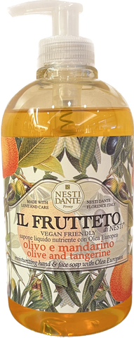 Nesti Dante Hand Soap - Il Frutteto, Olive & Tangerine, 500ml