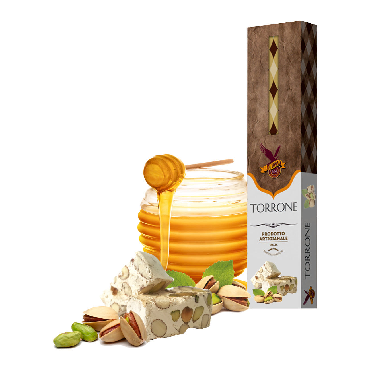 Torrone Tenero Al Pistacchio Italian Chocolates