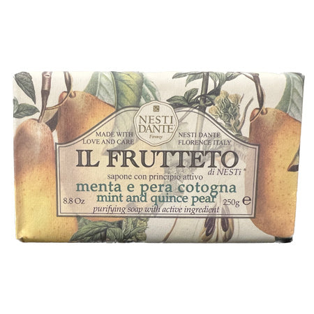 Nesti Dante Bar Soap - Mint & Quince Pear, 250g